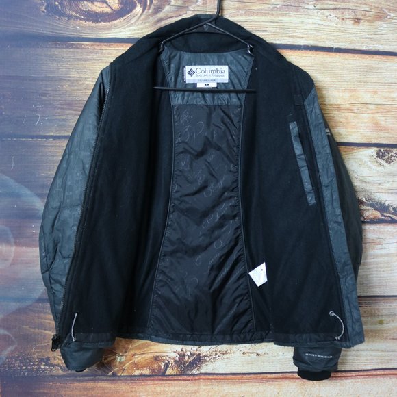 Columbia Puffer Womens Small Black Jacket Omni-Shield Interchange Titanium - Picture 10 of 12